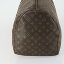 LOUIS VUITTON Monogram Keepall 55 Boston Bag M41424 LV Auth bs32253-4