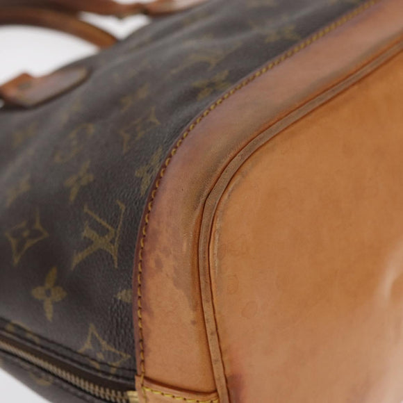 LOUIS VUITTON Monogram Alma Hand Bag M51130 LV Auth bs32260
