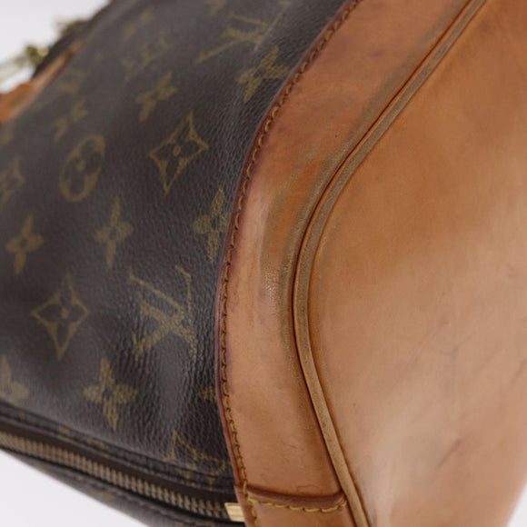 LOUIS VUITTON Monogram Alma Hand Bag M51130 LV Auth bs32260
