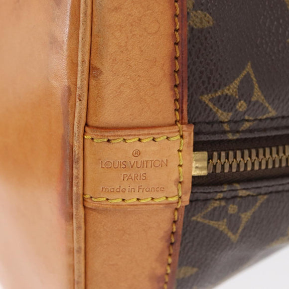LOUIS VUITTON Monogram Alma Hand Bag M51130 LV Auth bs32260