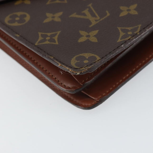 LOUIS VUITTON Monogram Concorde Hand Bag M51190 LV Auth bs32261