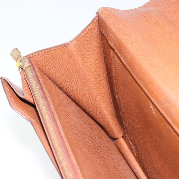 LOUIS VUITTON Monogram Concorde Hand Bag M51190 LV Auth bs32261