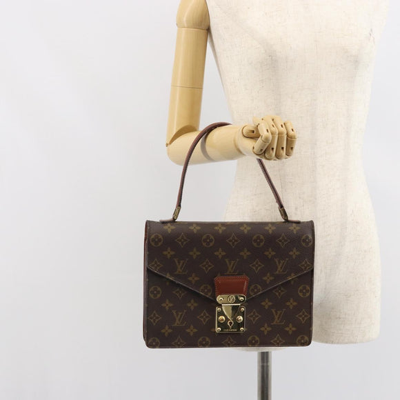 LOUIS VUITTON Monogram Concorde Hand Bag M51190 LV Auth bs32261