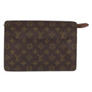 LOUIS VUITTON Monogram Pochette Homme Clutch Bag M51795 LV Auth bs32262-2