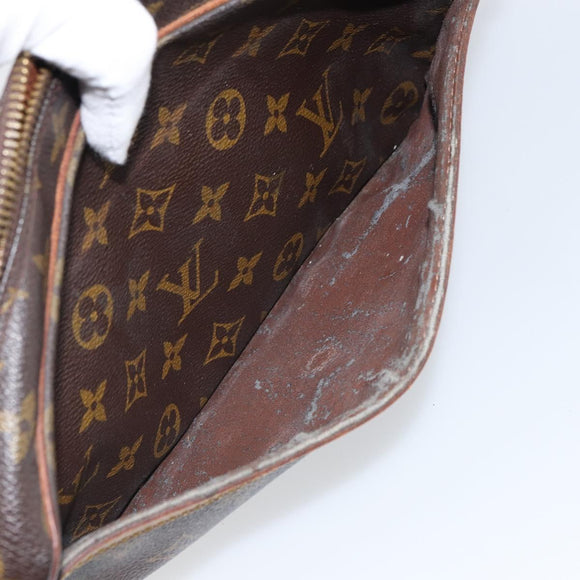 LOUIS VUITTON Monogram Compiegne 28 Clutch Bag M51845 LV Auth bs32263