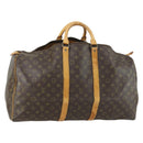 LOUIS VUITTON Monogram Keepall 55 Boston Bag M41424 LV Auth bs32264-1
