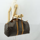 LOUIS VUITTON Monogram Keepall 55 Boston Bag M41424 LV Auth bs32264-22