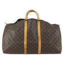 LOUIS VUITTON Monogram Keepall 55 Boston Bag M41424 LV Auth bs32264-2
