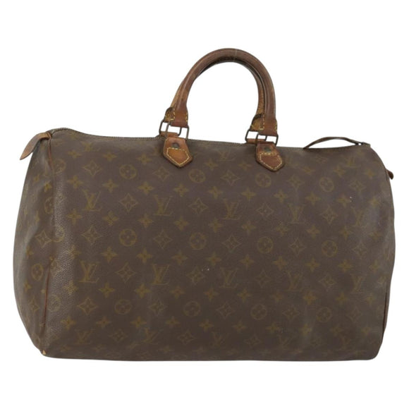 LOUIS VUITTON Monogram Speedy 40 Hand Bag Vintage M41522 LV Auth bs32266