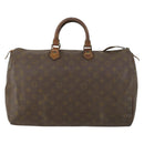 LOUIS VUITTON Monogram Speedy 40 Hand Bag Vintage M41522 LV Auth bs32266-13