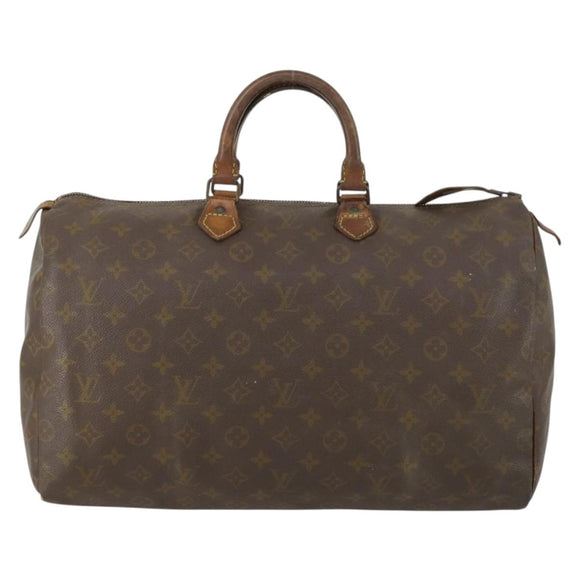 LOUIS VUITTON Monogram Speedy 40 Hand Bag Vintage M41522 LV Auth bs32266