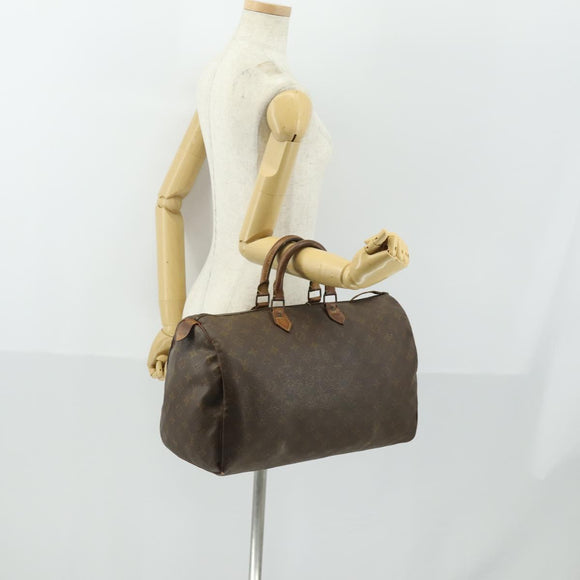 LOUIS VUITTON Monogram Speedy 40 Hand Bag Vintage M41522 LV Auth bs32266