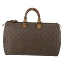 LOUIS VUITTON Monogram Speedy 40 Hand Bag Vintage M41522 LV Auth bs32266-2