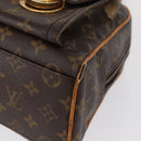LOUIS VUITTON Monogram Manhattan PM Hand Bag M40026 LV Auth bs32267-14