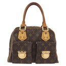 LOUIS VUITTON Monogram Manhattan PM Hand Bag M40026 LV Auth bs32267-13
