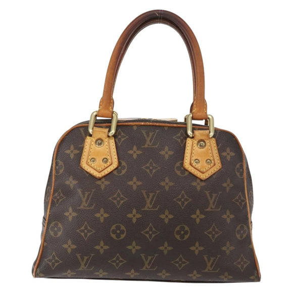 LOUIS VUITTON Monogram Manhattan PM Hand Bag M40026 LV Auth bs32267