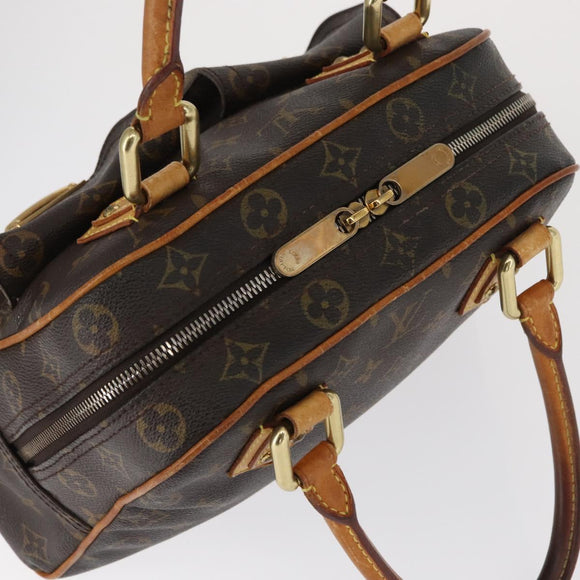 LOUIS VUITTON Monogram Manhattan PM Hand Bag M40026 LV Auth bs32267