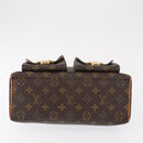 LOUIS VUITTON Monogram Manhattan PM Hand Bag M40026 LV Auth bs32267-5
