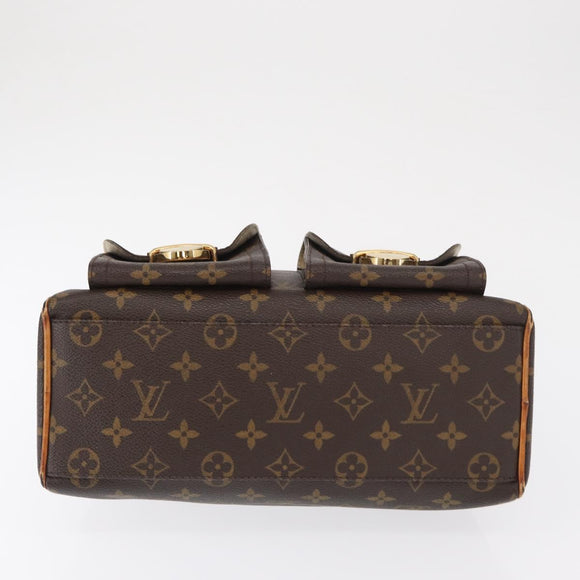 LOUIS VUITTON Monogram Manhattan PM Hand Bag M40026 LV Auth bs32267