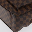 LOUIS VUITTON Damier Ebene Uzes Hand Bag N51128 LV Auth bs32268-16