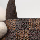 LOUIS VUITTON Damier Ebene Uzes Hand Bag N51128 LV Auth bs32268-8