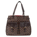 LOUIS VUITTON Damier Ebene Uzes Hand Bag N51128 LV Auth bs32268-13