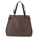 LOUIS VUITTON Damier Ebene Uzes Hand Bag N51128 LV Auth bs32268-2