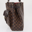 LOUIS VUITTON Damier Ebene Uzes Hand Bag N51128 LV Auth bs32268-3