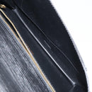 LOUIS VUITTON Epi Biface Clutch Bag Black M52322 LV Auth bs32271-9
