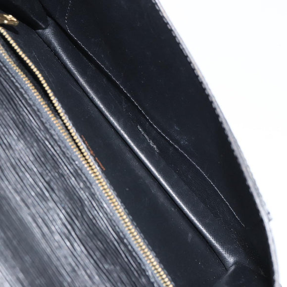 LOUIS VUITTON Epi Biface Clutch Bag Black M52322 LV Auth bs32271