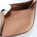 GUCCI GG Supreme Clutch Bag PVC Beige Gold 014 115 6088 Auth bs32272-15