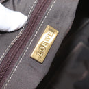 LOEWE Anagram Americana 28 Hand Bag Leather Gold Tone Auth bs32274-19