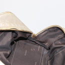 LOEWE Anagram Americana 28 Hand Bag Leather Gold Tone Auth bs32274-20