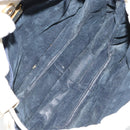 LOEWE Anagram Shoulder Bag Leather White Gold Auth bs32275-11