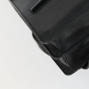 GUCCI Backpack Leather Black Gold Auth bs32276-16