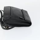 GUCCI Backpack Leather Black Gold Auth bs32276-3