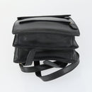 GUCCI Backpack Leather Black Gold Auth bs32276-5