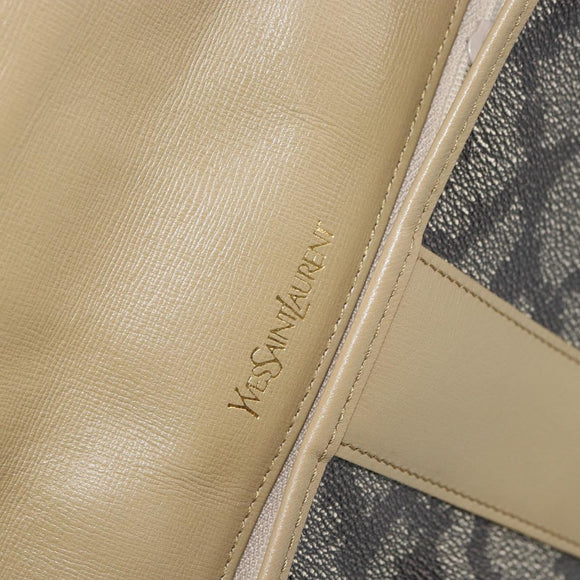 SAINT LAURENT Shoulder Bag Leather Brown Auth bs32279