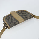 SAINT LAURENT Shoulder Bag Leather Brown Auth bs32279-6