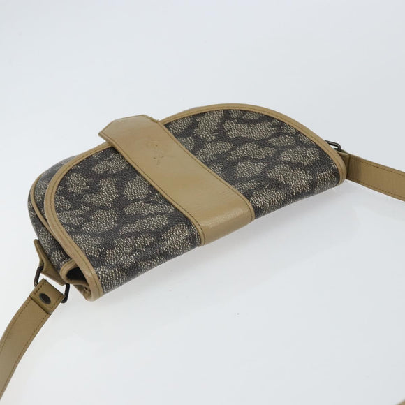 SAINT LAURENT Shoulder Bag Leather Brown Auth bs32279