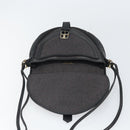 SAINT LAURENT Shoulder Bag Canvas Leather Gray Auth bs32280-15
