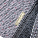 SAINT LAURENT Shoulder Bag Canvas Leather Gray Auth bs32280-16