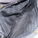 SAINT LAURENT Shoulder Bag Canvas Leather Gray Auth bs32280-17