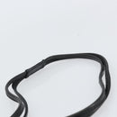 SAINT LAURENT Shoulder Bag Canvas Leather Gray Auth bs32280-8