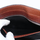 Salvatore Ferragamo Clutch Bag Leather Brown Auth bs32282-11