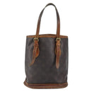 LOUIS VUITTON Monogram Bucket PM Shoulder Bag M42238 LV Auth bs32287-13