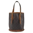 LOUIS VUITTON Monogram Bucket PM Shoulder Bag M42238 LV Auth bs32287-2