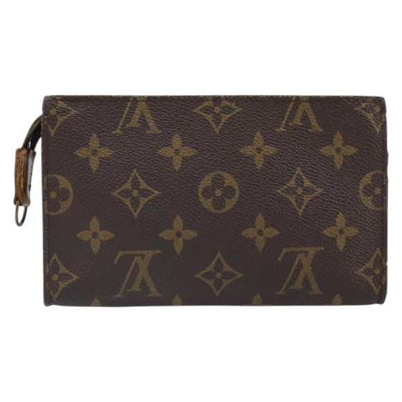 LOUIS VUITTON Monogram Bucket PM Accessory Pouch LV Auth bs32288