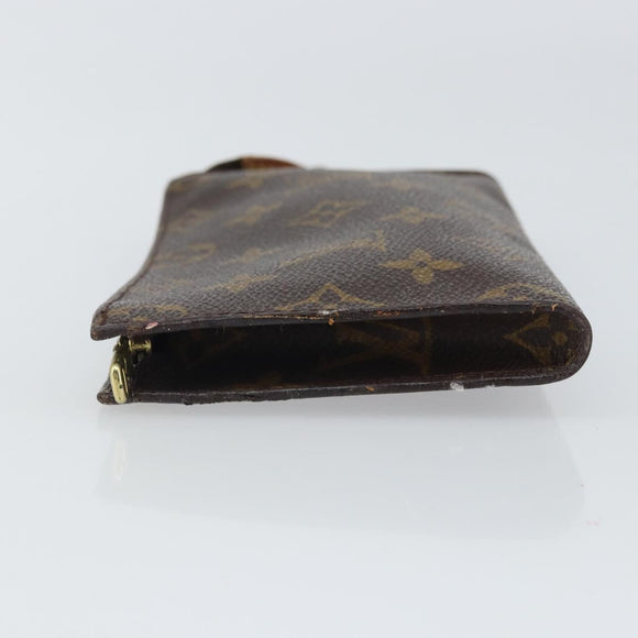 LOUIS VUITTON Monogram Bucket PM Accessory Pouch LV Auth bs32288