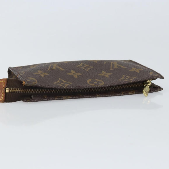 LOUIS VUITTON Monogram Bucket PM Accessory Pouch LV Auth bs32288